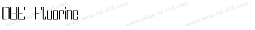 DBE Fluorine字体转换